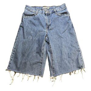 Levi's '94 Baggy Wide Leg Cutoff Shorts Women's 29 Y2K‎ Skater Grunge Mall Goth